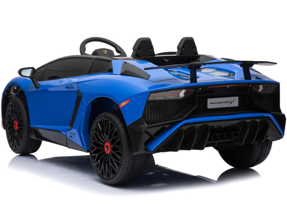 Mini Moto Lamborghini 12v Blue (2.4ghz RC)