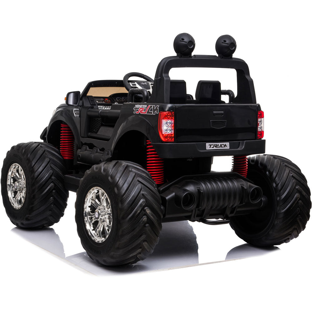 MotoTec Monster Truck 4x4 12v Black (2.4ghz)