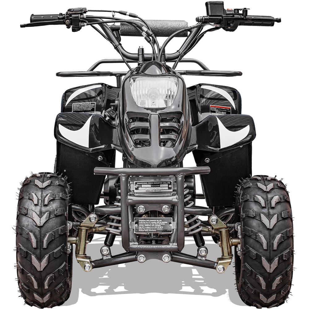 MotoTec Rex 110cc 4-Stroke Kids Gas ATV Black