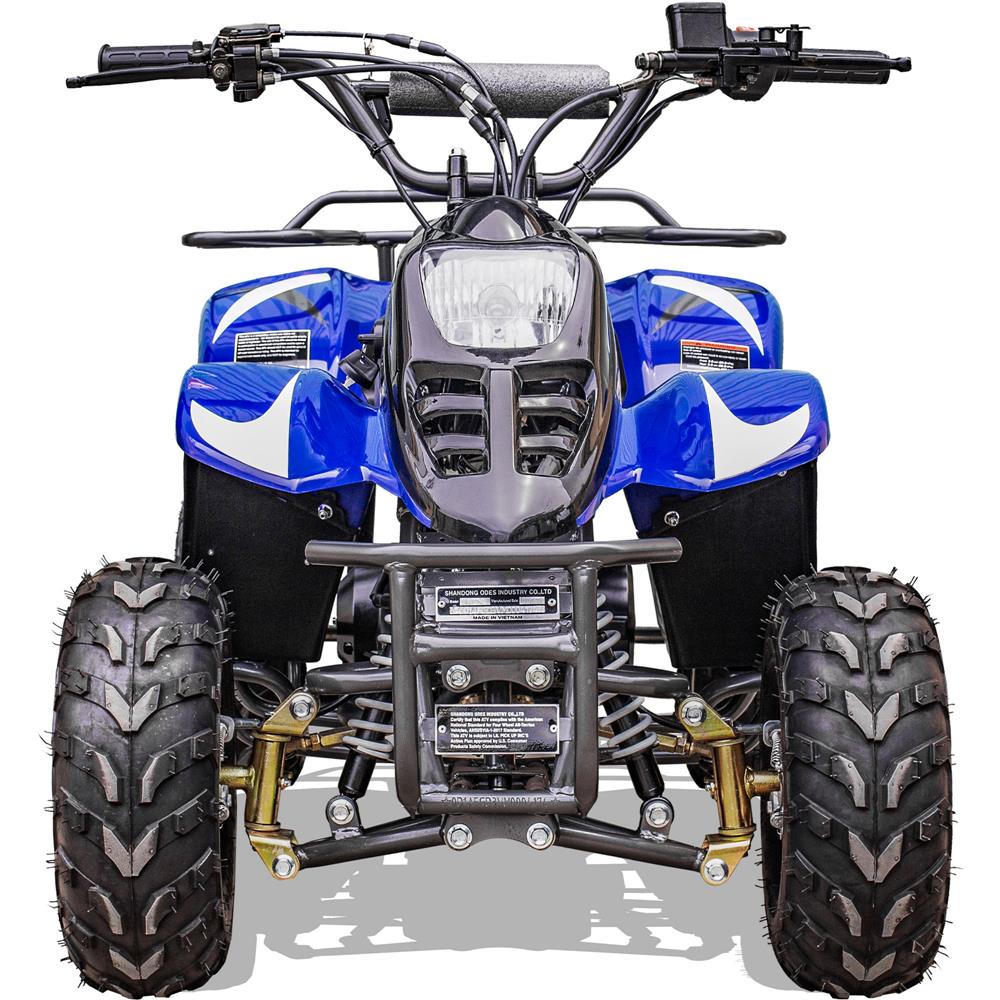 MotoTec Rex 110cc 4-Stroke Kids Gas ATV Blue