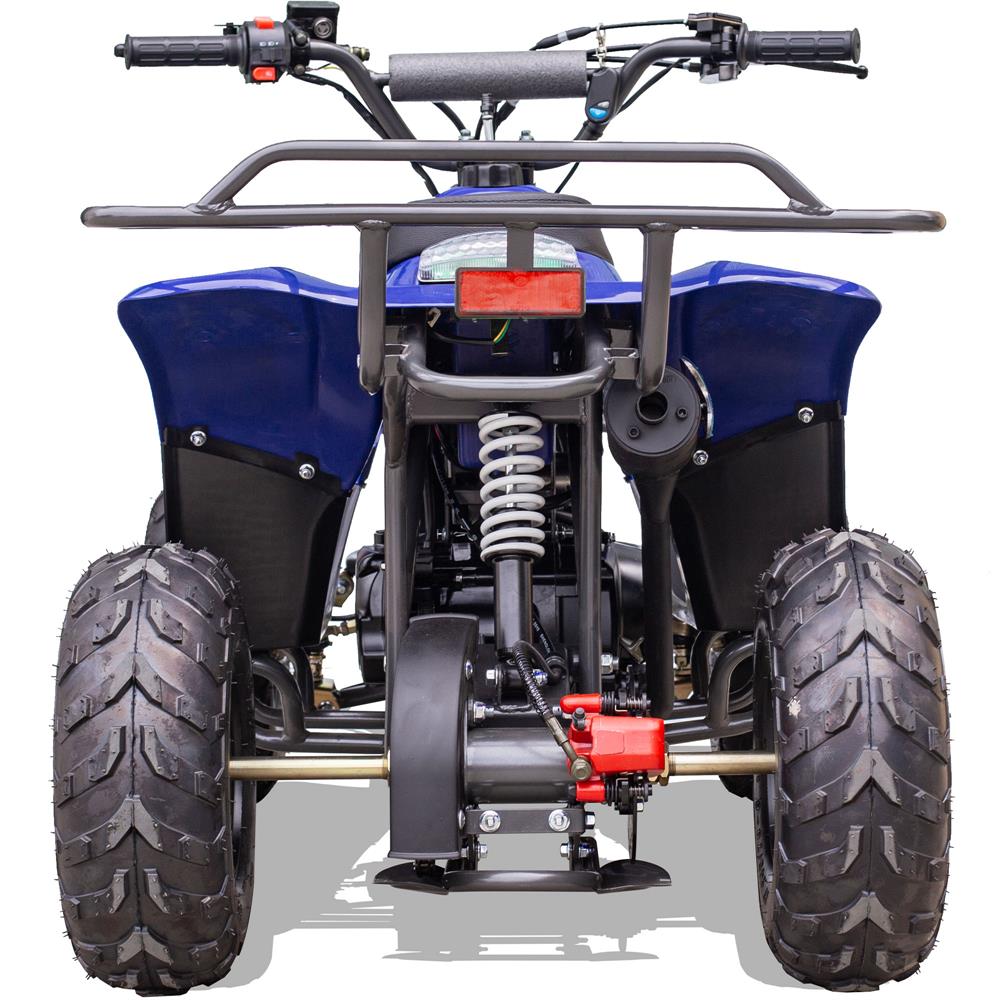 MotoTec Rex 110cc 4-Stroke Kids Gas ATV Blue