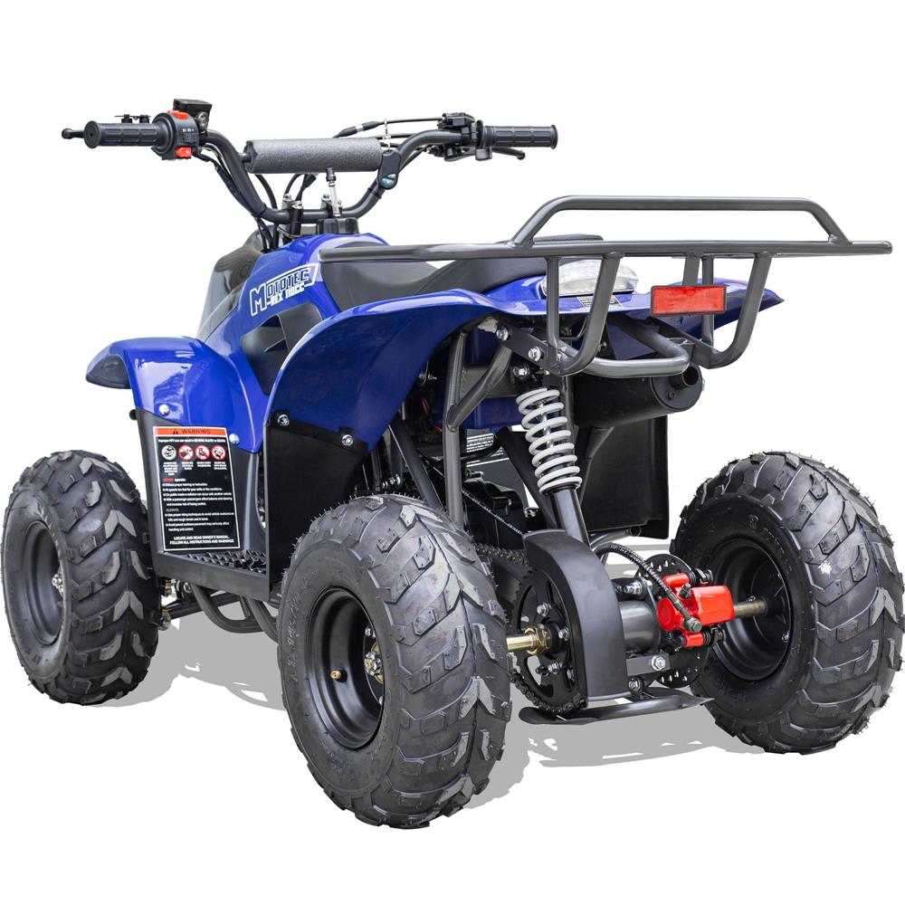 MotoTec Rex 110cc 4-Stroke Kids Gas ATV Blue