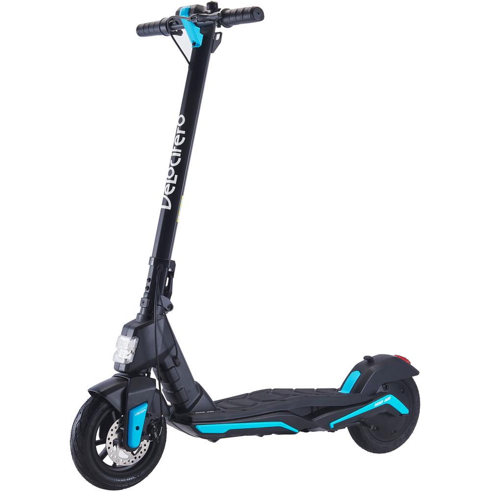MotoTec Mad Air 36v 10ah 350w Lithium Electric Scooter Blue