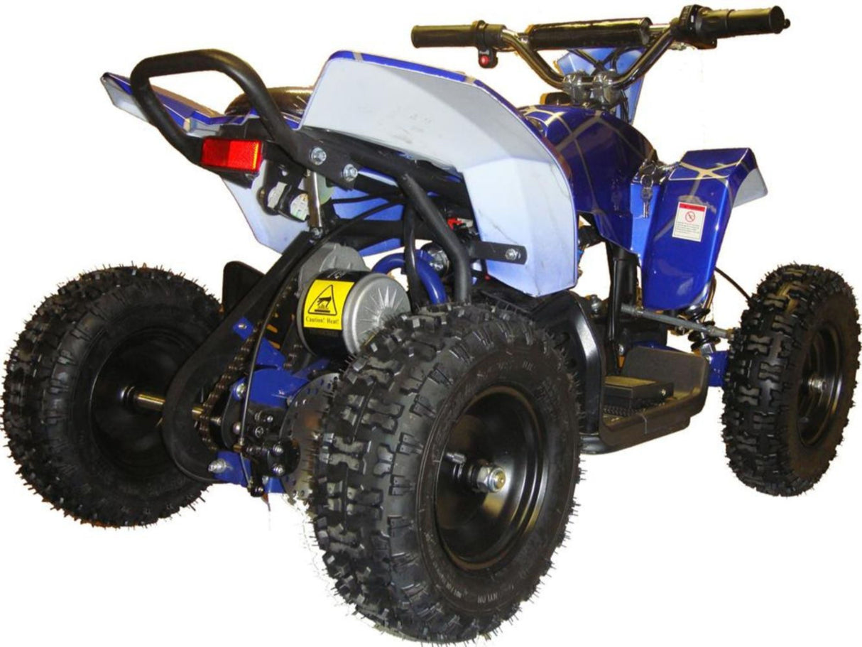 MotoTec 24v Kids ATV v3 Blue