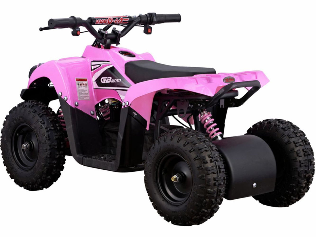 MotoTec Monster 36v 500w ATV Pink