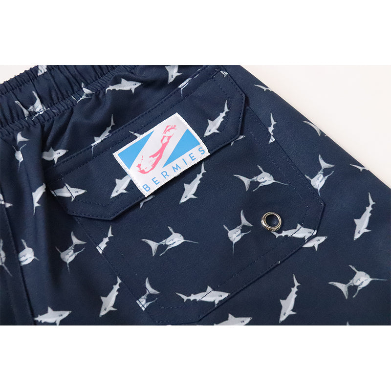 Sharks - Kids Swim Trunks by Bermies