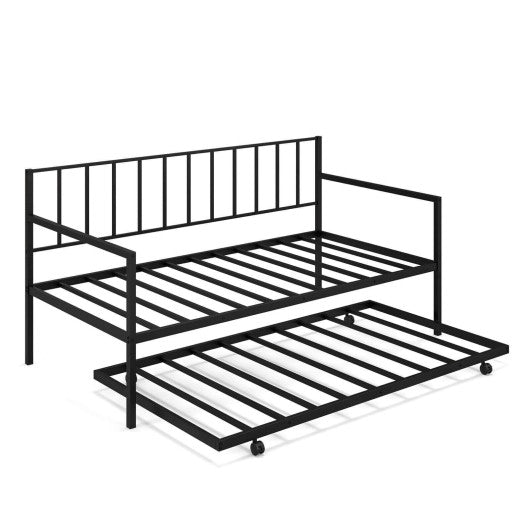 Twin Size Daybed and Trundle Frame Set Trundle Bedframe