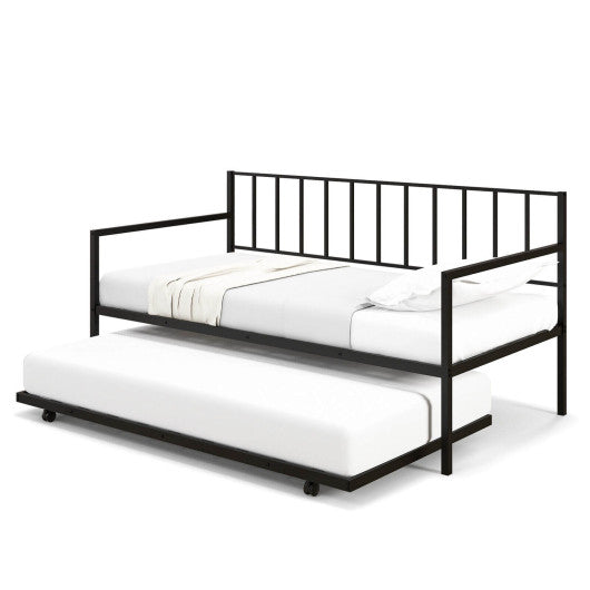 Twin Size Daybed and Trundle Frame Set Trundle Bedframe