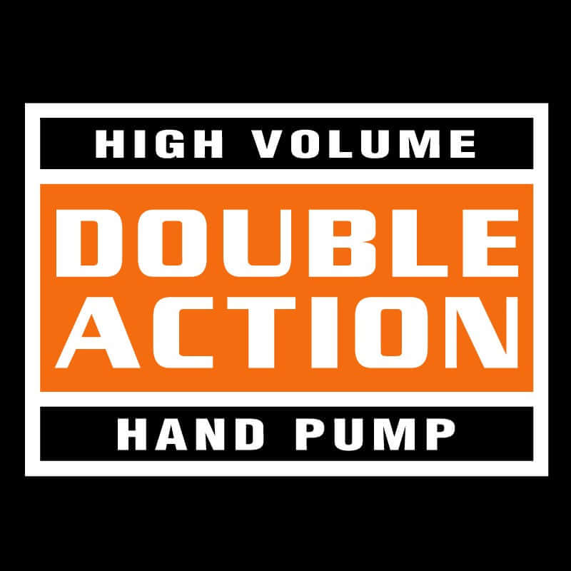 WOW Sports Double Action Hand Pump (13-4030) by Jupiter Gear