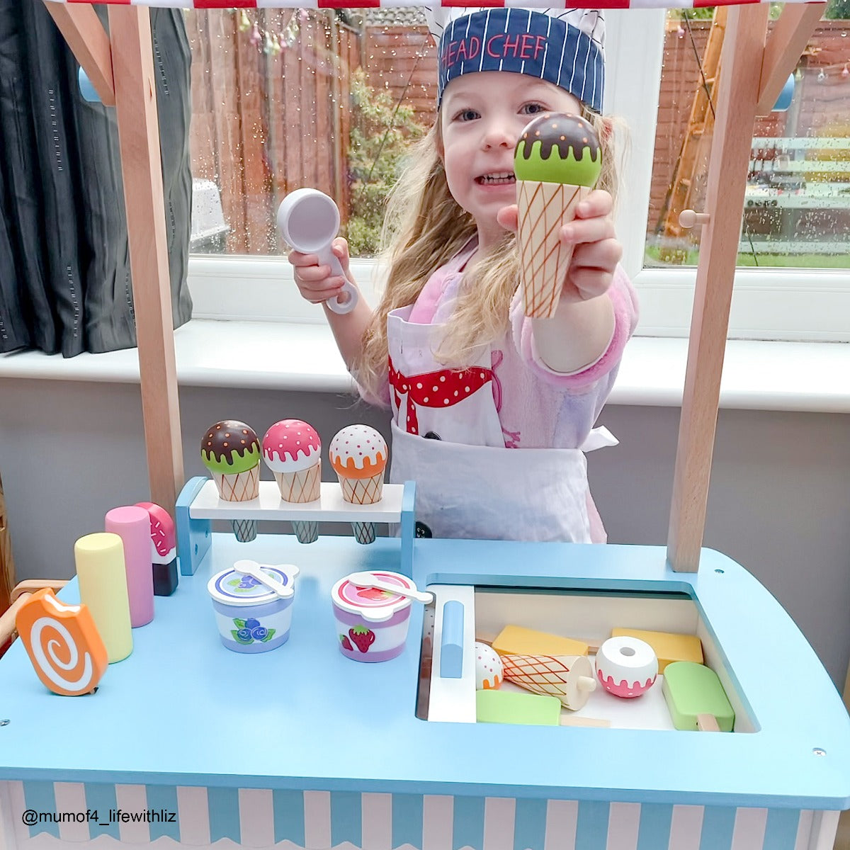 Ice Cream Cart by Bigjigs Toys US