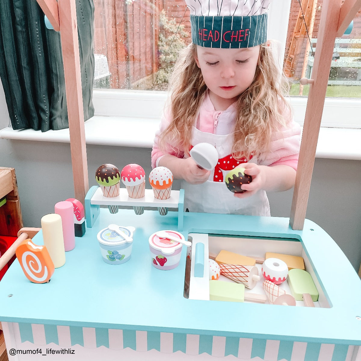 Ice Cream Cart by Bigjigs Toys US