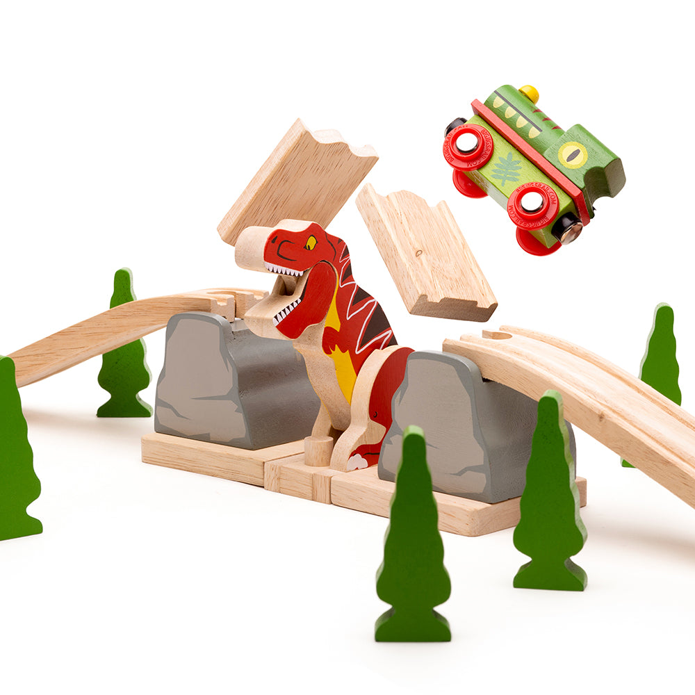 T-Rex Bursting Bridge by Bigjigs Toys US