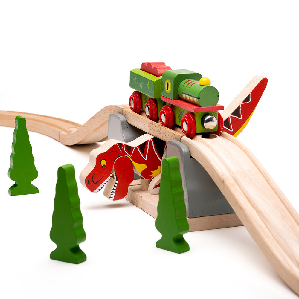 T-Rex Bursting Bridge by Bigjigs Toys US