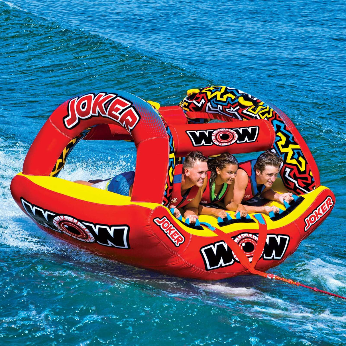 WOW Sports Joker 3-Person Towable (21-1020) by Jupiter Gear