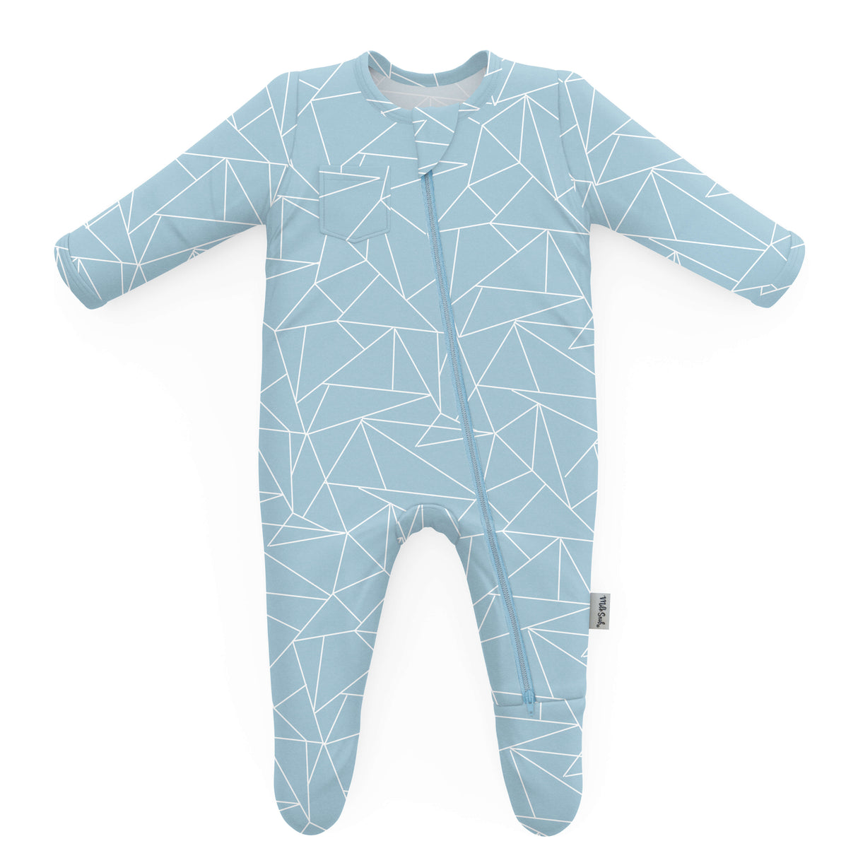 Footed Jammies COASTAL by Milk Snob