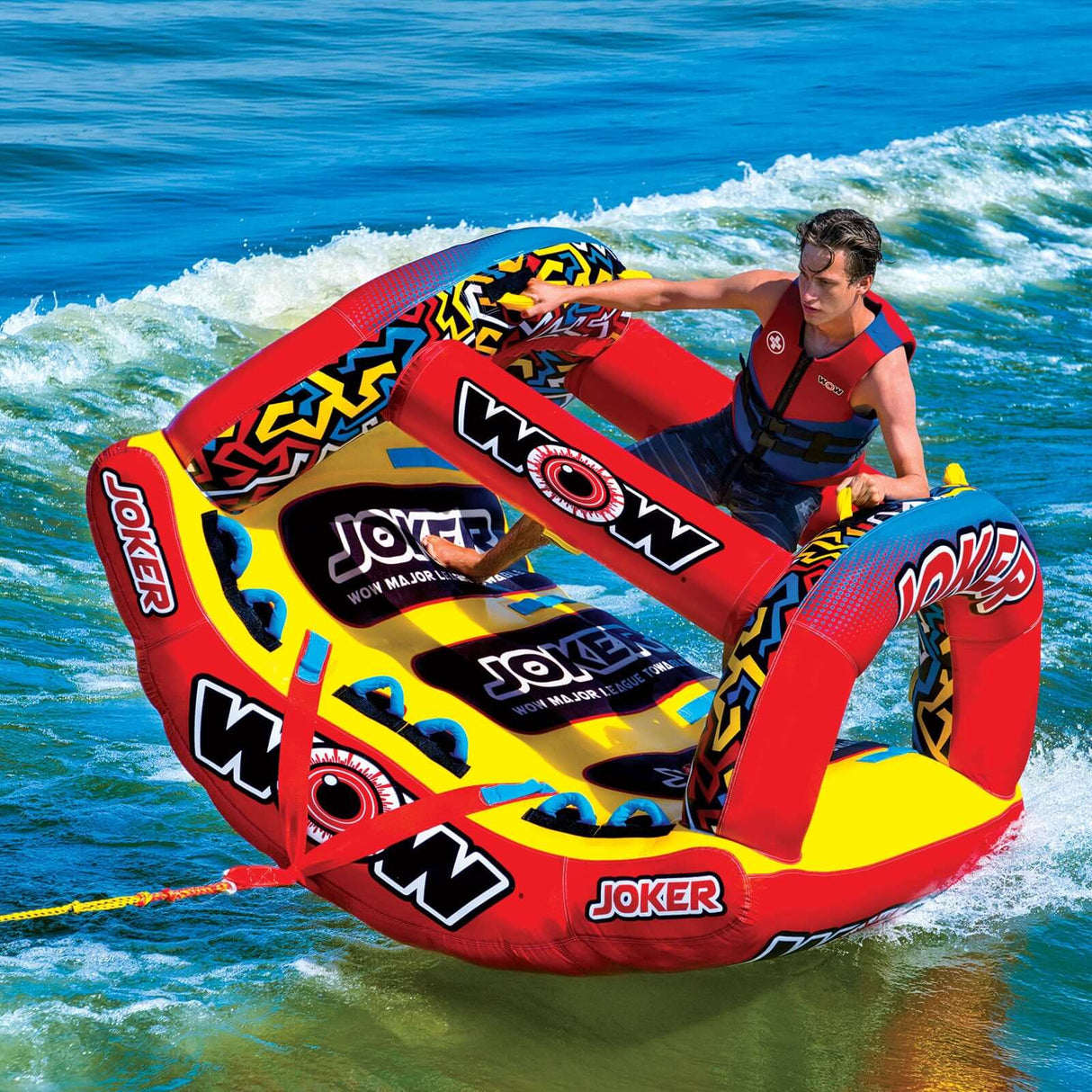 WOW Sports Joker 3-Person Towable (21-1020) by Jupiter Gear