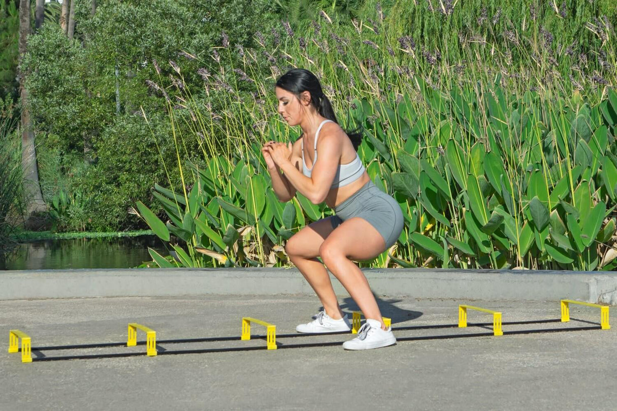 Raised Agility Ladder, 6 Rungs by Jupiter Gear