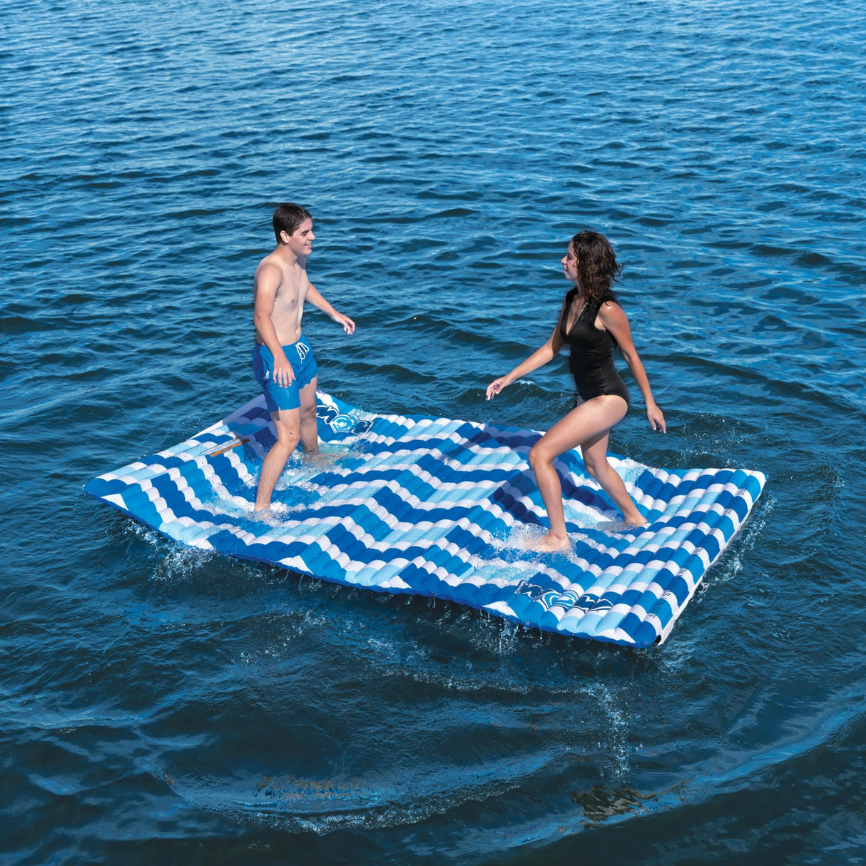 WOW Sports Blue Chevron Water Walkway by Jupiter Gear