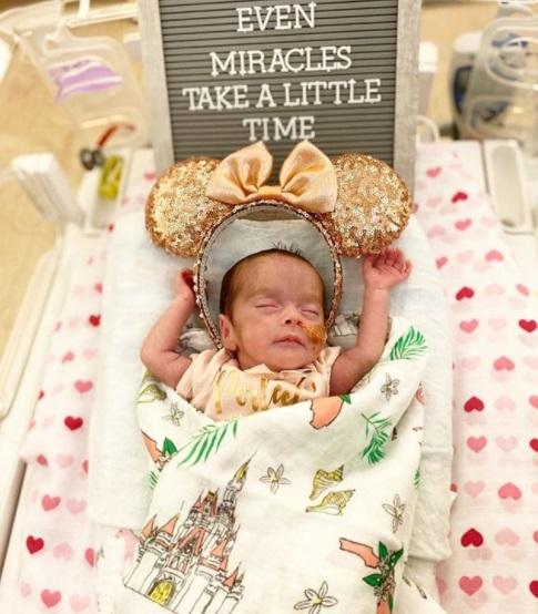 Gift Set: Florida Baby Muslin Swaddle Blanket and Burp Cloth/Bib Combo (Floral) by Little Hometown