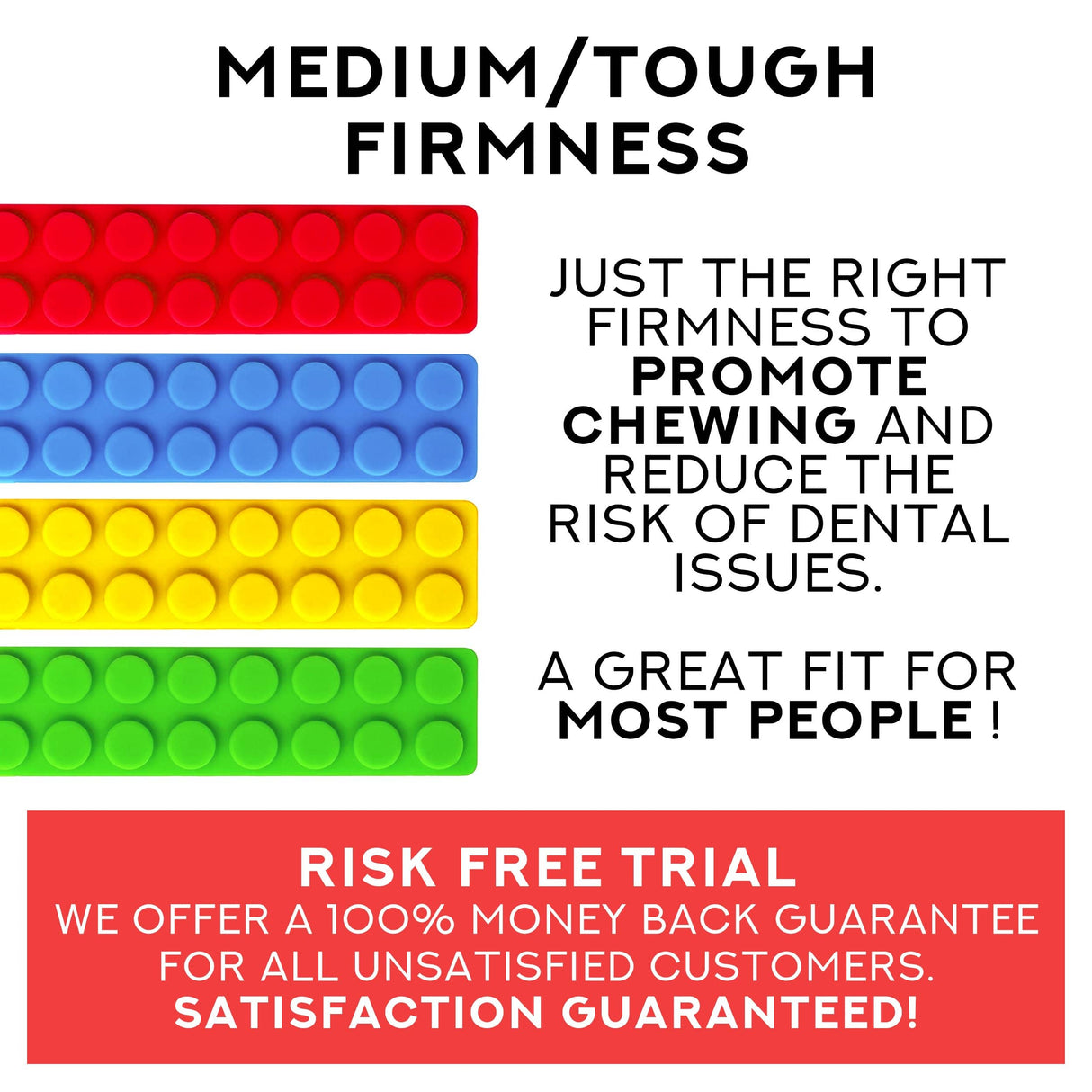 Sensory Brick Chew Necklace - Includes Bonus Pencil Topper by Senso Minds