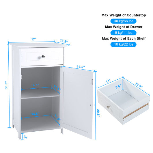 Storage Cabinet Bathroom Organizer