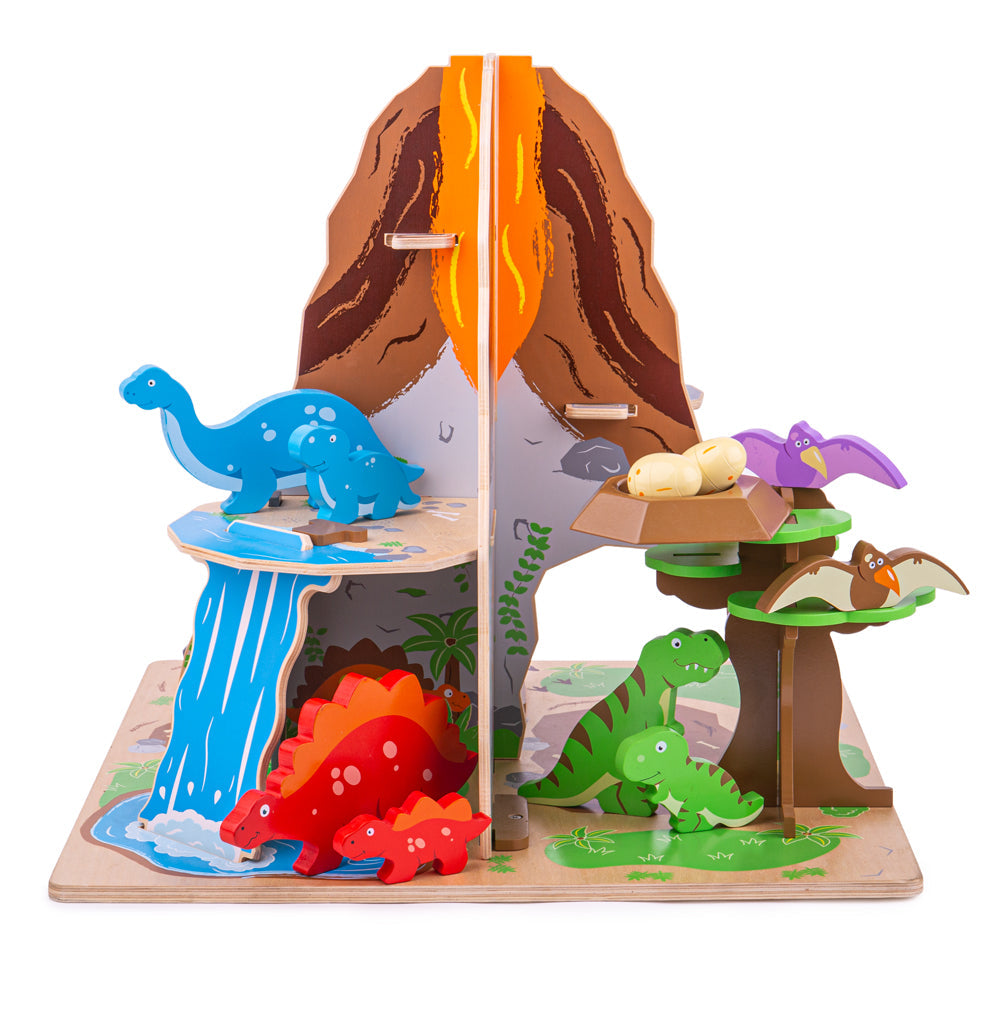 Dinosaur Island by Bigjigs Toys US