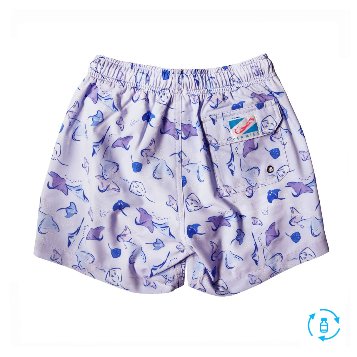 Manta Ray - Kids Swim Trunks by Bermies