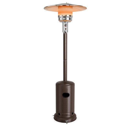 Garden Propane Standing LP Gas Steel Accessories Heater-Bronze