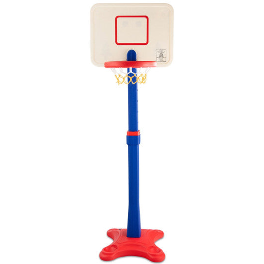 Kids Adjustable Height Basketball Hoop Stand