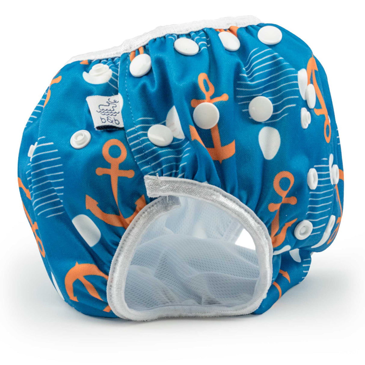 Anchors Reusable Swim Diaper, Adjustable 2-5 Years (20-55lbs) Beau and Belle Littles by Beau & Belle Littles