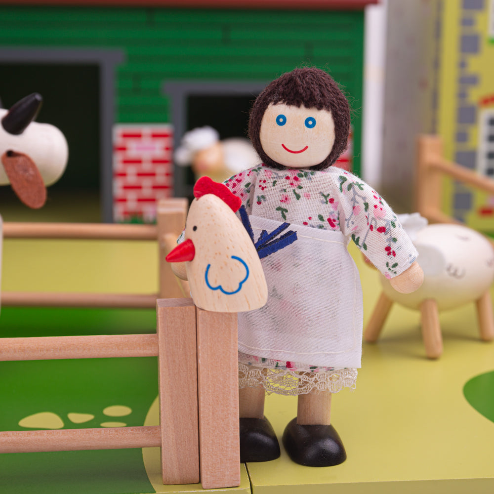 Farm Animals by Bigjigs Toys US