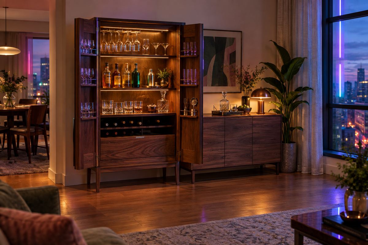 BUYCADE Bar Cabinets & Serving Storage lifestyle image