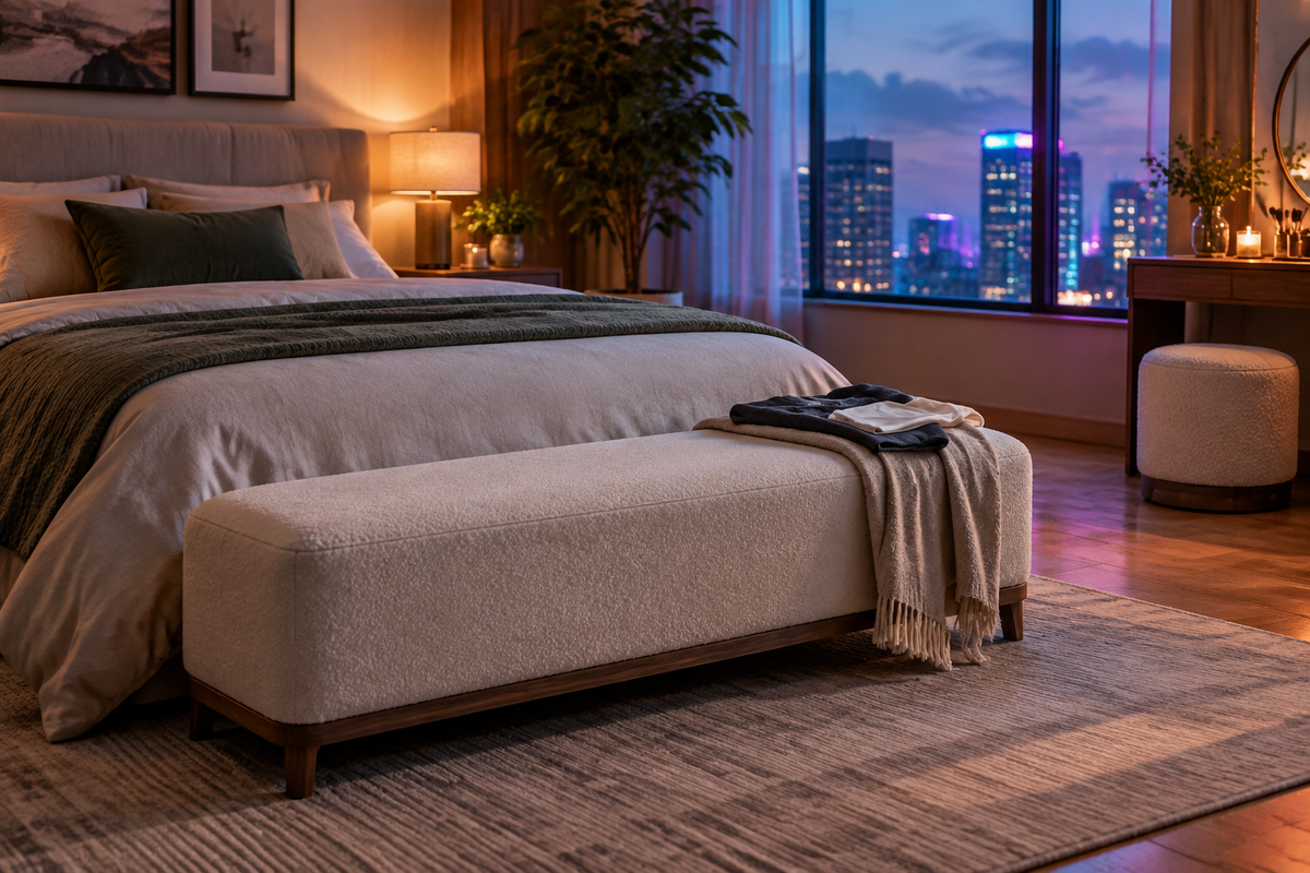 BUYCADE Bedroom Benches & Ottomans lifestyle image