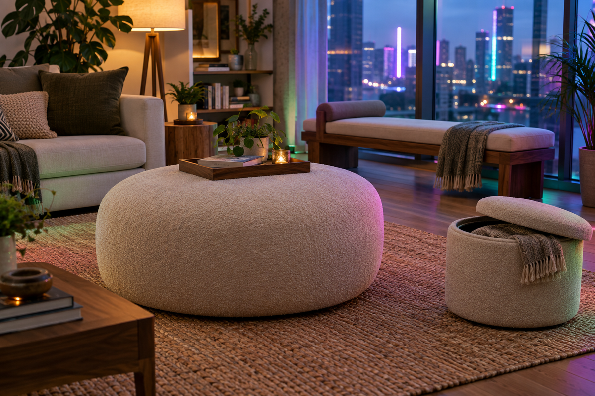 BUYCADE Ottomans & Benches lifestyle image