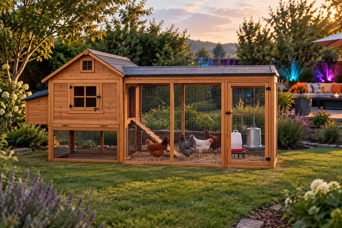 Chicken Coops, Runs & Accessories