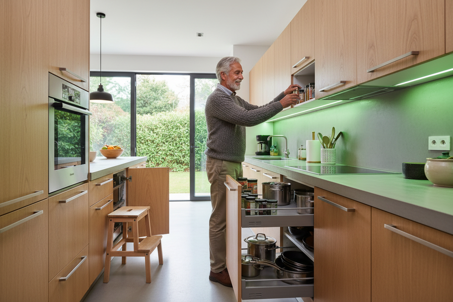 Easy Kitchen Accessibility