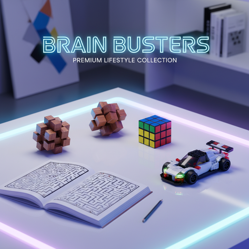 Puzzles, Brain Games & Logic Activities