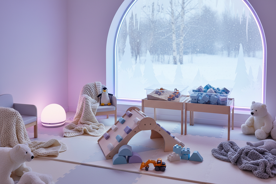 Indoor Winter Play Corner