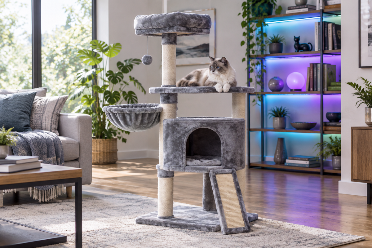 Cat Trees, Condos & Scratchers