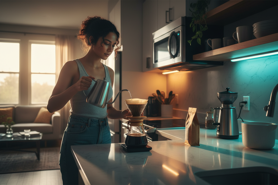 Making Coffee At Home Instead