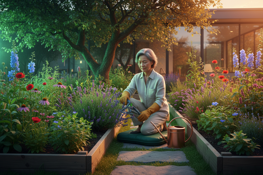 Morning Garden Routine