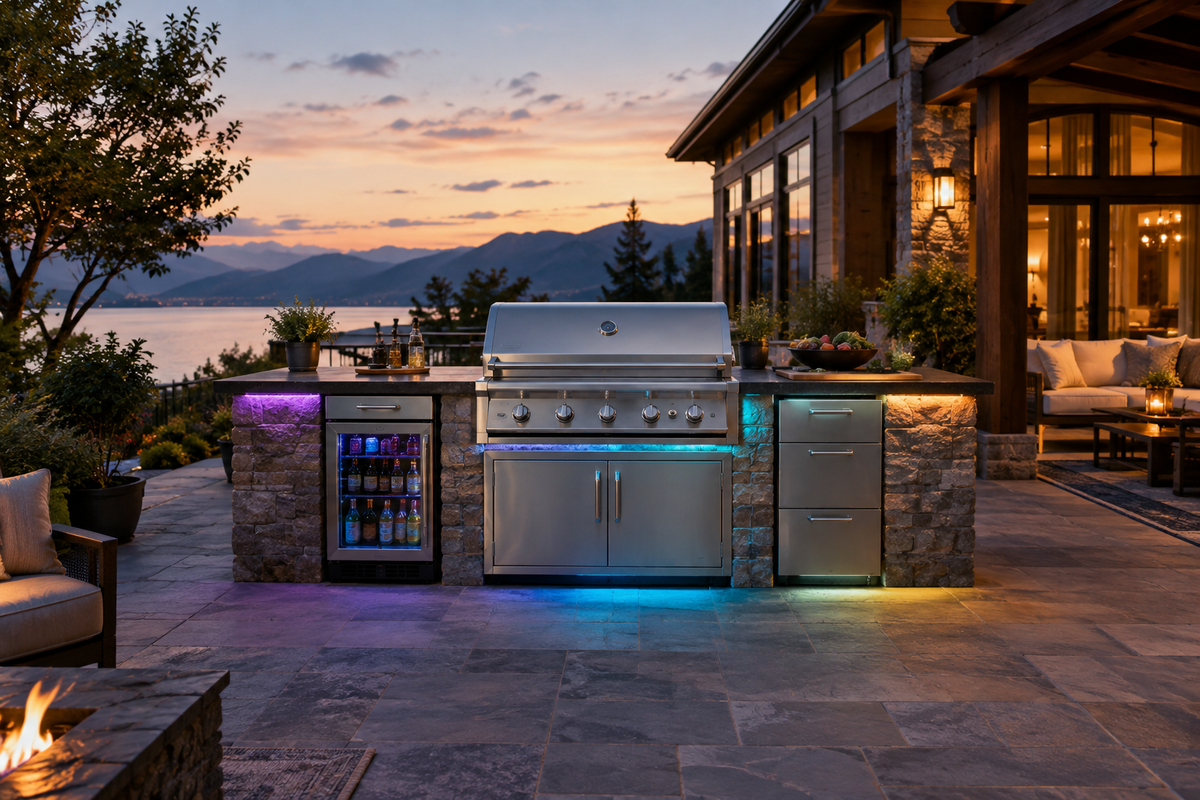 Outdoor Kitchens & Prep Stations