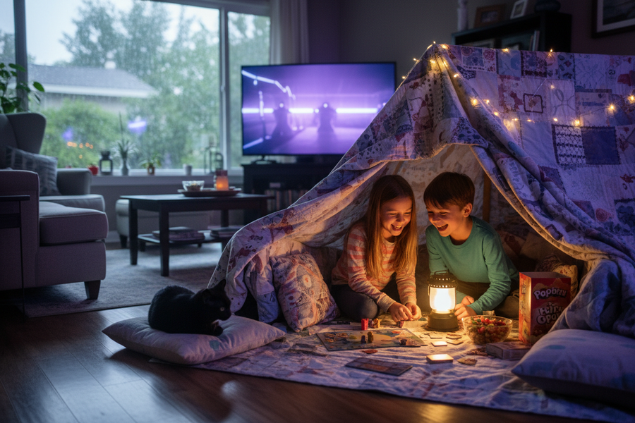 Rainy Weekend Indoor Fun