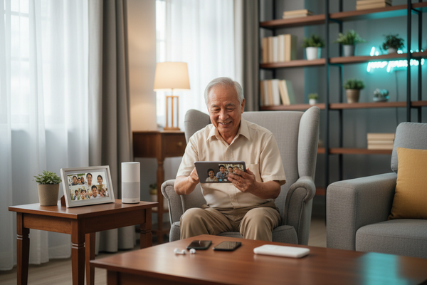 Staying connected with family
