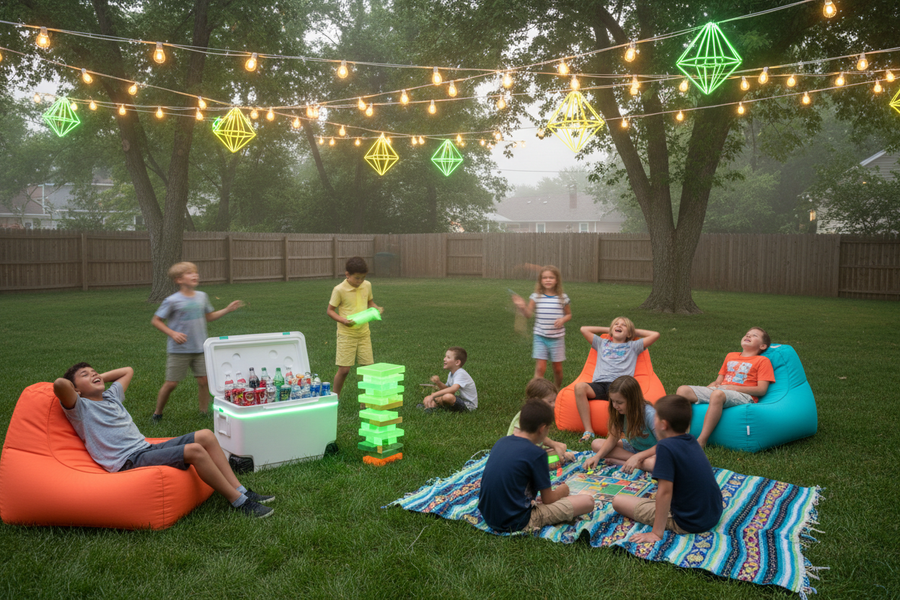 Summer Backyard Kid Hangouts