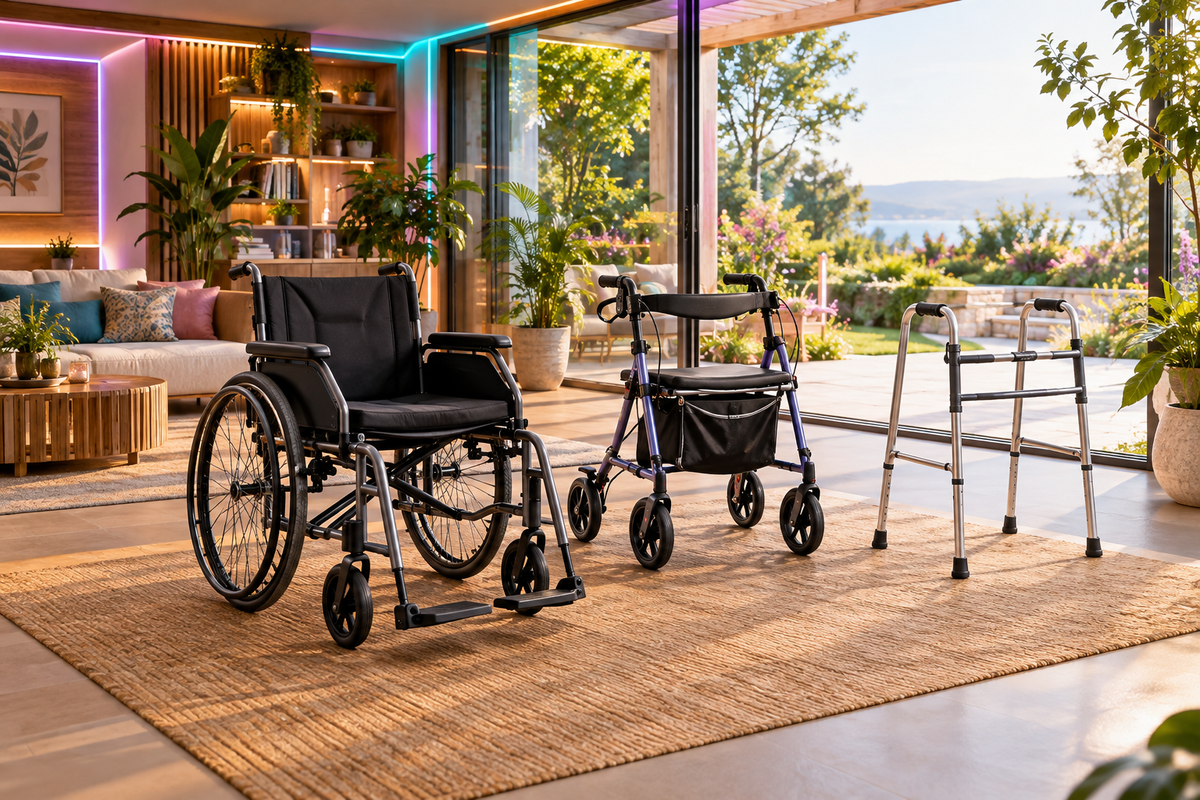 Wheelchairs, Walkers & Rollators