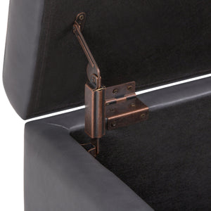 Hamilton - Upholstered Storage Ottoman by Couch.com