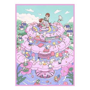 Large Miniature Scene Cute Toy 3d Stereo Hand Ledger Sticker