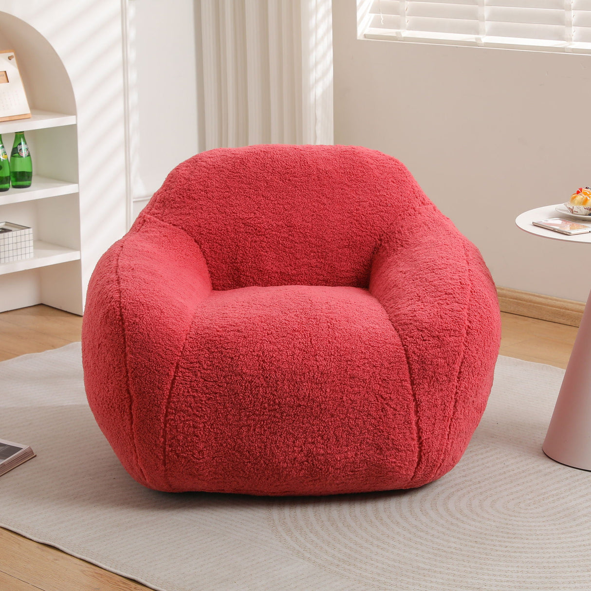 Giant Bean Bag Chair, Spacious Memory Foam With Armrests by Couch.com