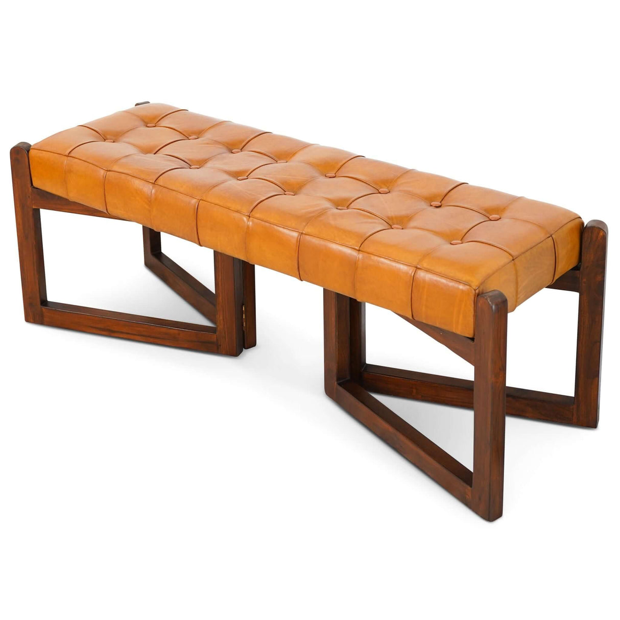Riley - Bench - Brown / Rustic / Tan by Couch.com